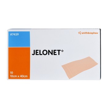 Jelonet 7459 – Bende Di Garza Paraffinata 10 X 40 Cm, Confezione Da 10, Sterili