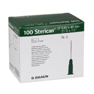 STERICAN igła 21 G 0,80x40 mm ref 4657527  a 100 szt 