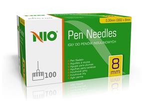 Igły do Pena - NIO PEN  6 mm x 0,25 G 31 ref 332148 a 100 szt OUTLET 