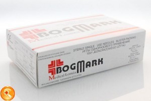 Strzykawka trzyczęściowa BOG MARK Luer do tuberkuliny z igłą 25 G 0,5 x 16 mm 1 ml U 100 a 300 szt. OUTLET 