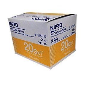 Igła iniekcyjna NIPRO G 20 0,90 x 70  mm a 100 szt 