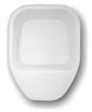 Basen jednorazowy płaski z pulpy celulozowej a 1 szt  